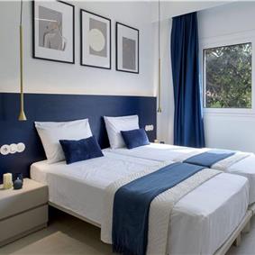 3 bedroom seaside villa with pool & jacuzzi, near Acharavi, sleeps 6